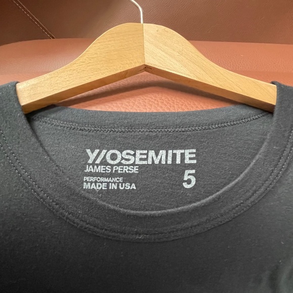 JAMES PERSE BLACK MALIBU BEACH BLACK GRAPHIC TEE ~ SIZE 5 (FITS LIKE XXL) RARE! - Picture 7 of 9